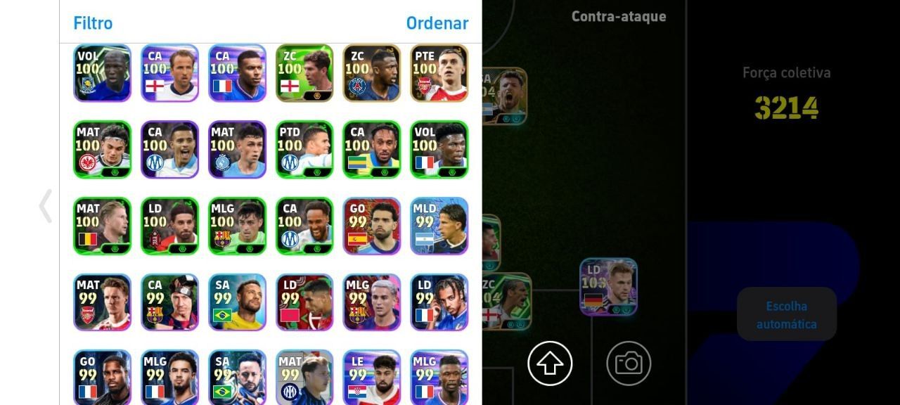 CONTA EFOOTBALL RARA! MESSI 110 + MUSIALA + FERRAN TORRES BUGADO E++++!