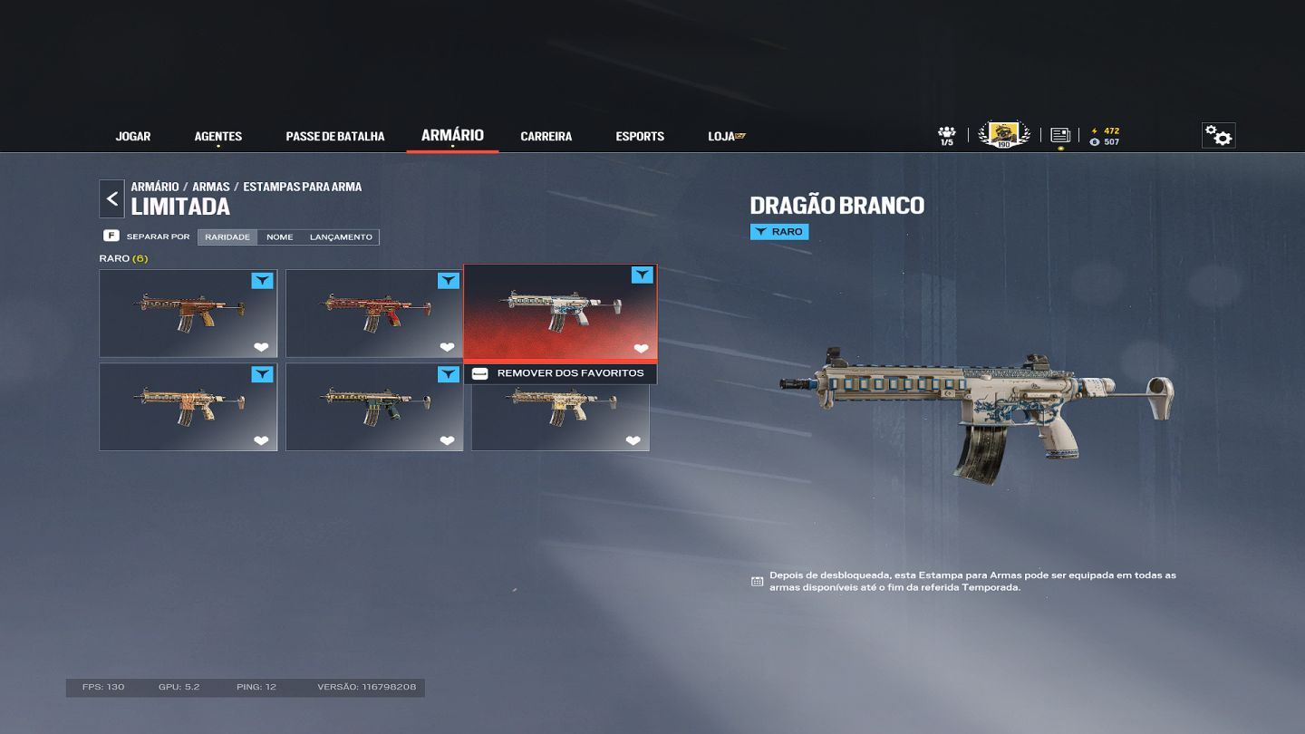 CONTA RAINBOW SIX VARIAS INVERNOS SOMBRIO TOP, PASSE ATUAL COMPRADO + UNIVERSAIS
