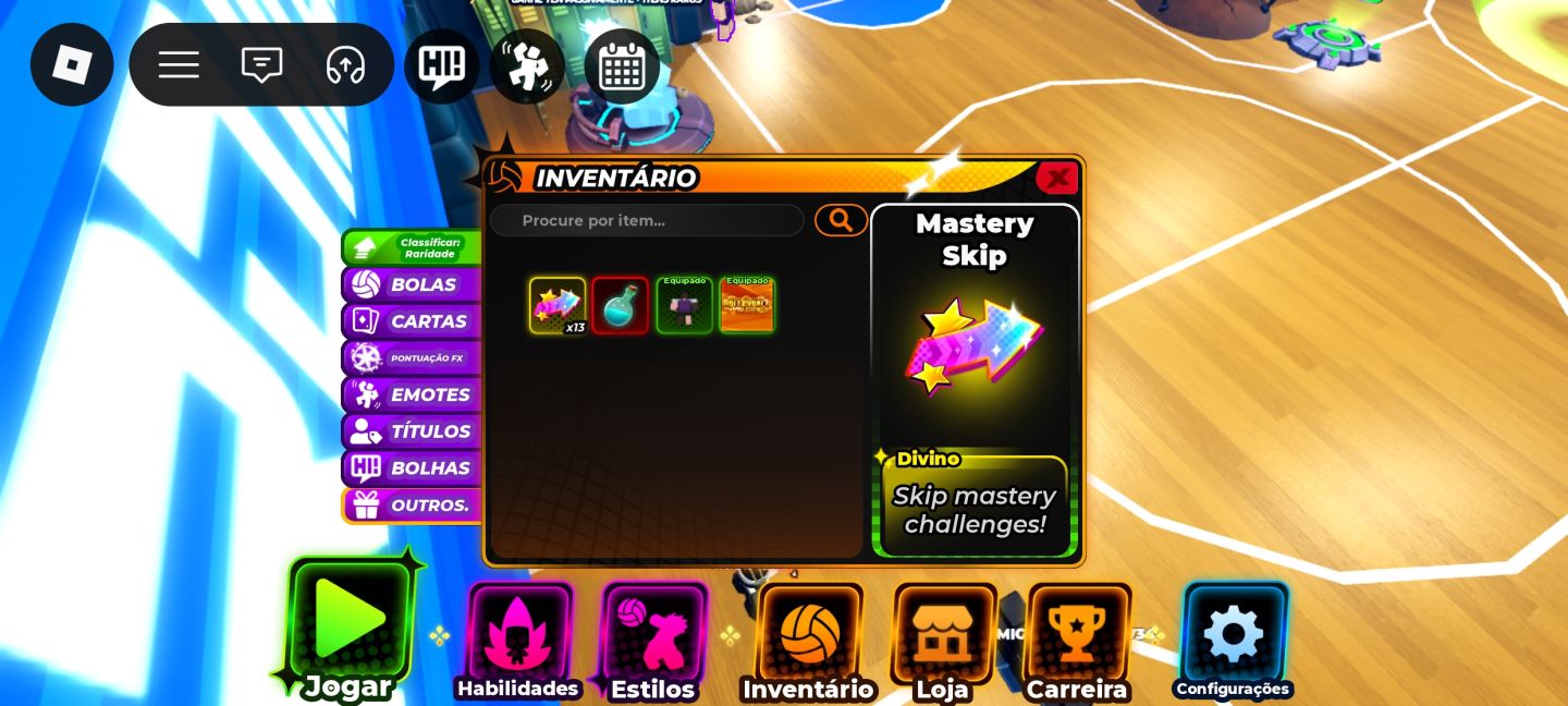 120 spins+Ronin Contas volleyball legends