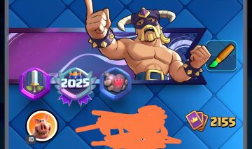 Conta de Clash Royale profissional e competitivo.