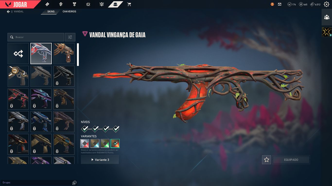 Conta valorant full acesso com skins