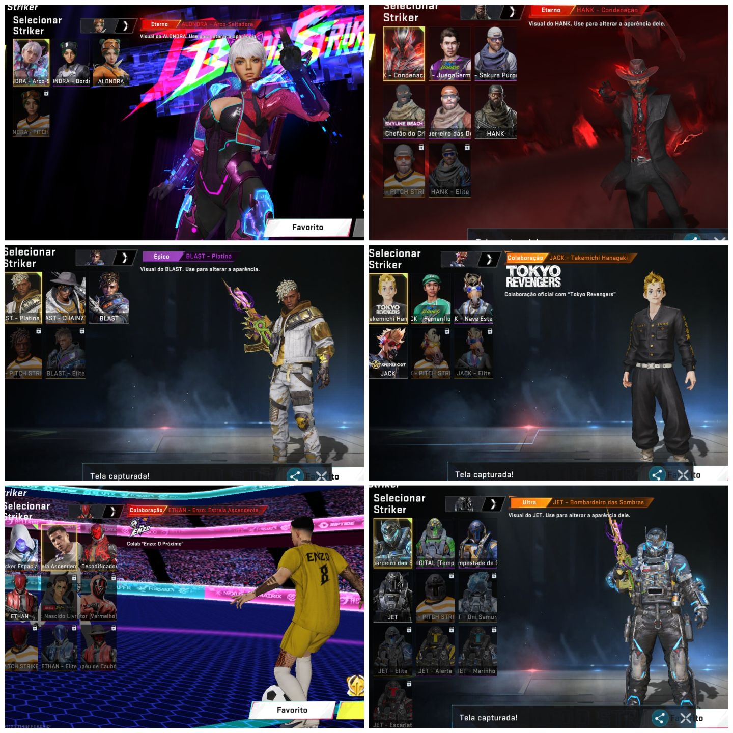 CONTA BLOOD STRIKE TOP!KRAKEN&HANK ETERNO|COLABS TOKYO REVENGERS&EVANGELION