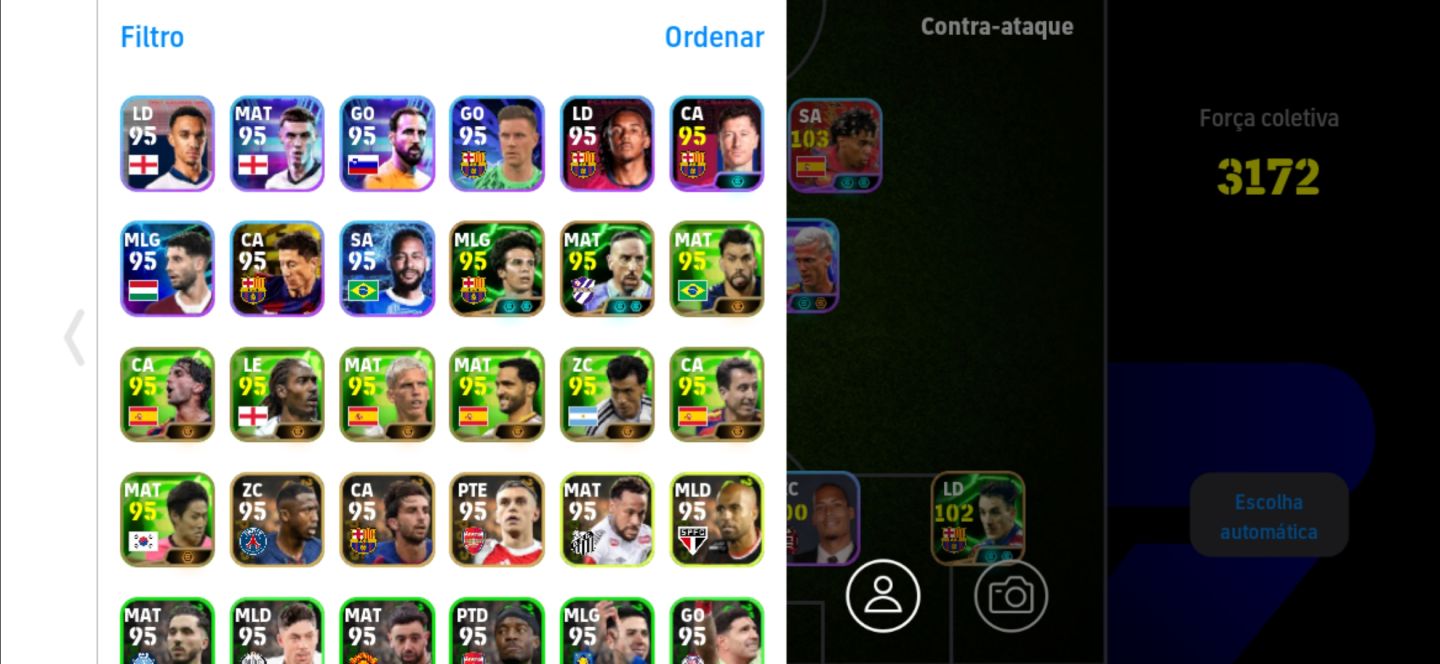 Conta Efootball mobile 1172