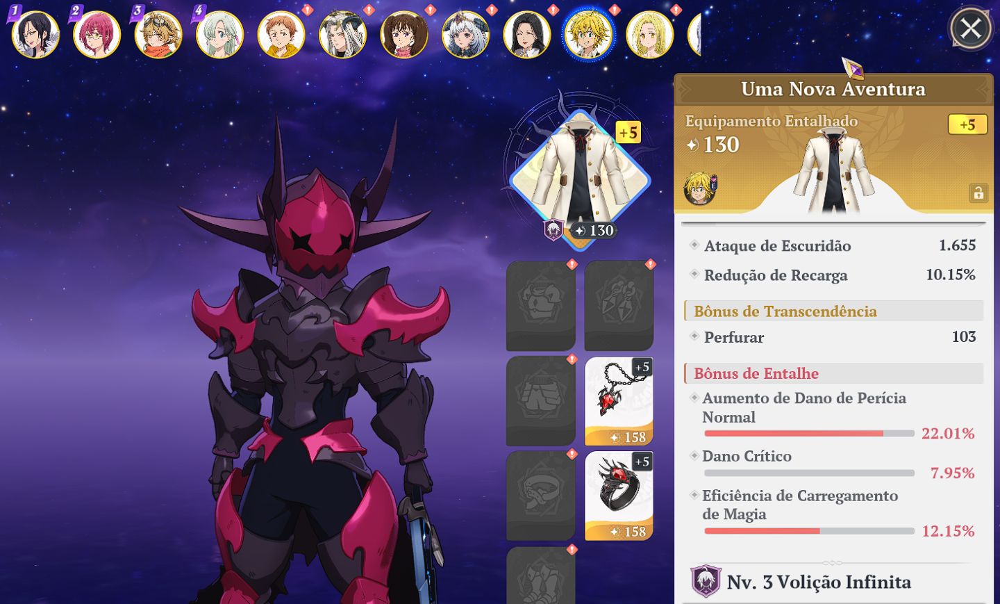 CONTA END GAME 7DS ORIGIN