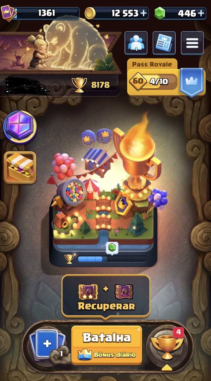 Conta Brawl 45k + Clash Royale 8k