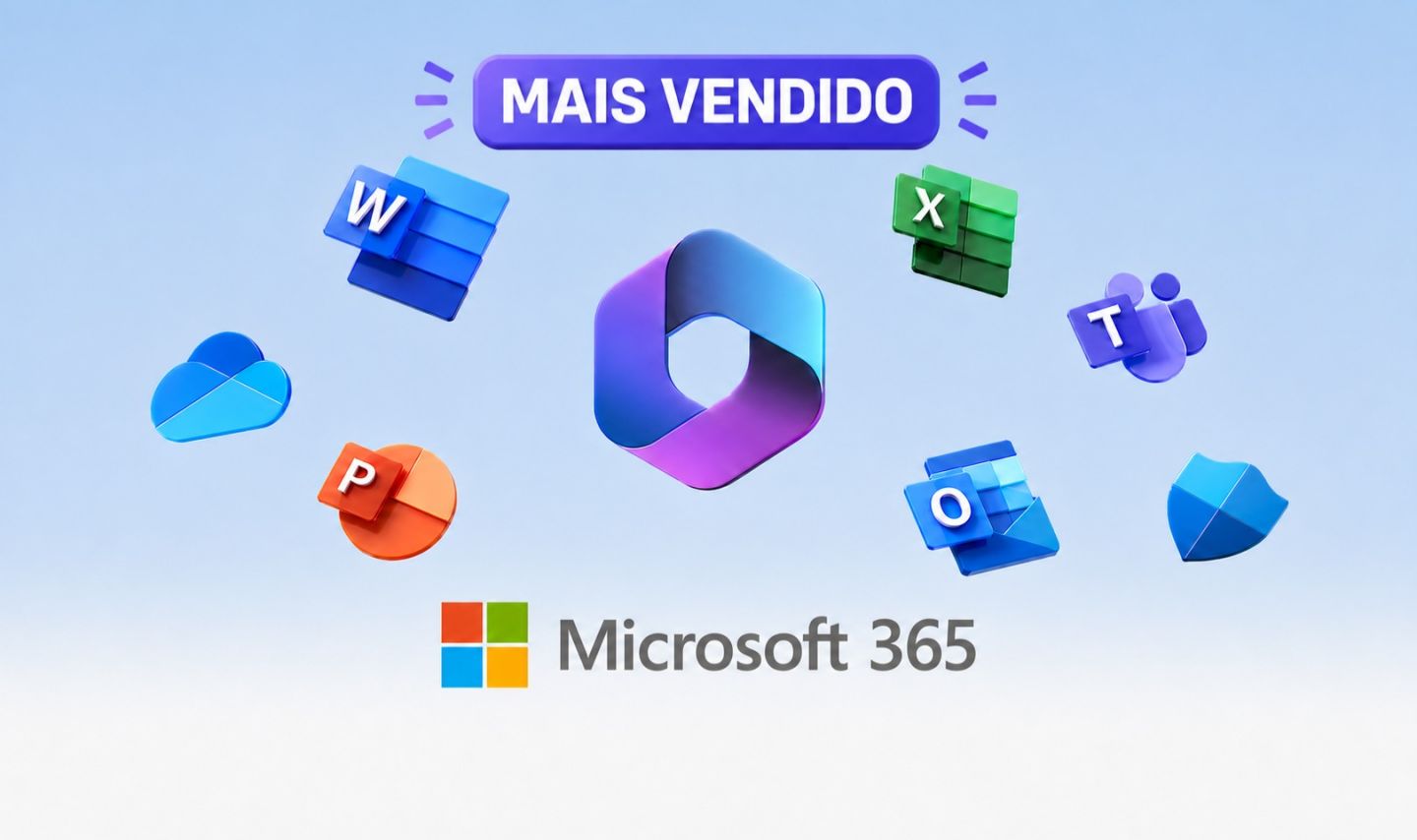 Microsoft Office 365 +01 Tb Onedrive | No Seu E-Mail 1 Mês