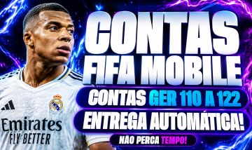 CONTAS FC MOBILE [ENTREGA AUTOMÁTICA]/ FIFA MOBILE | GER 110 A 122 + 10M COINS