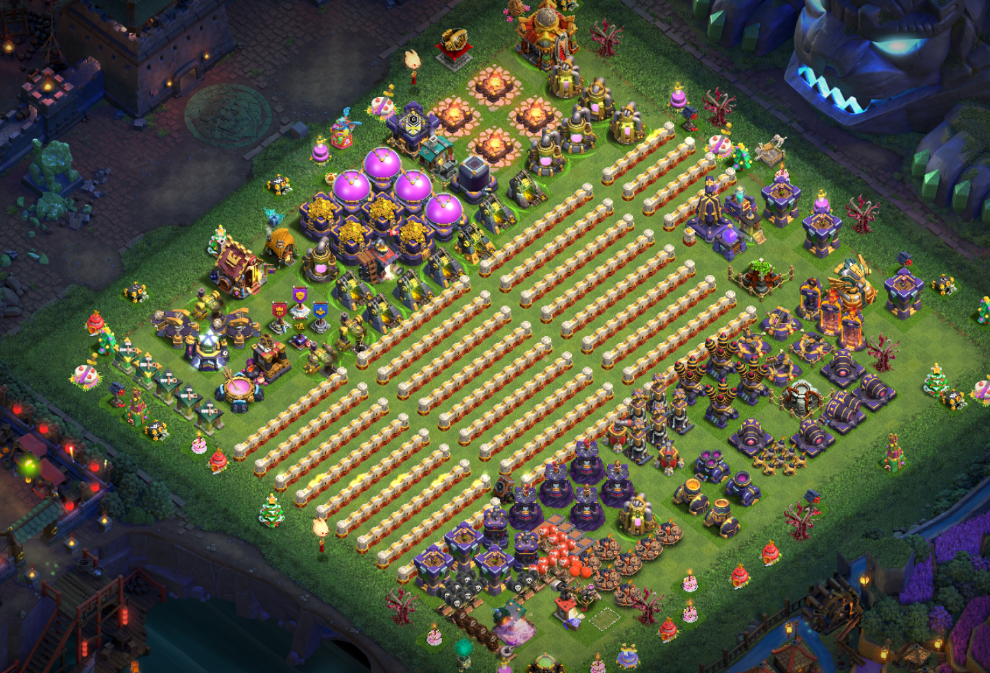 Clash of Clans - Upgrade de muros - HAMMER JAM DE NOVEMBRO PROMOÇÂO!!!
