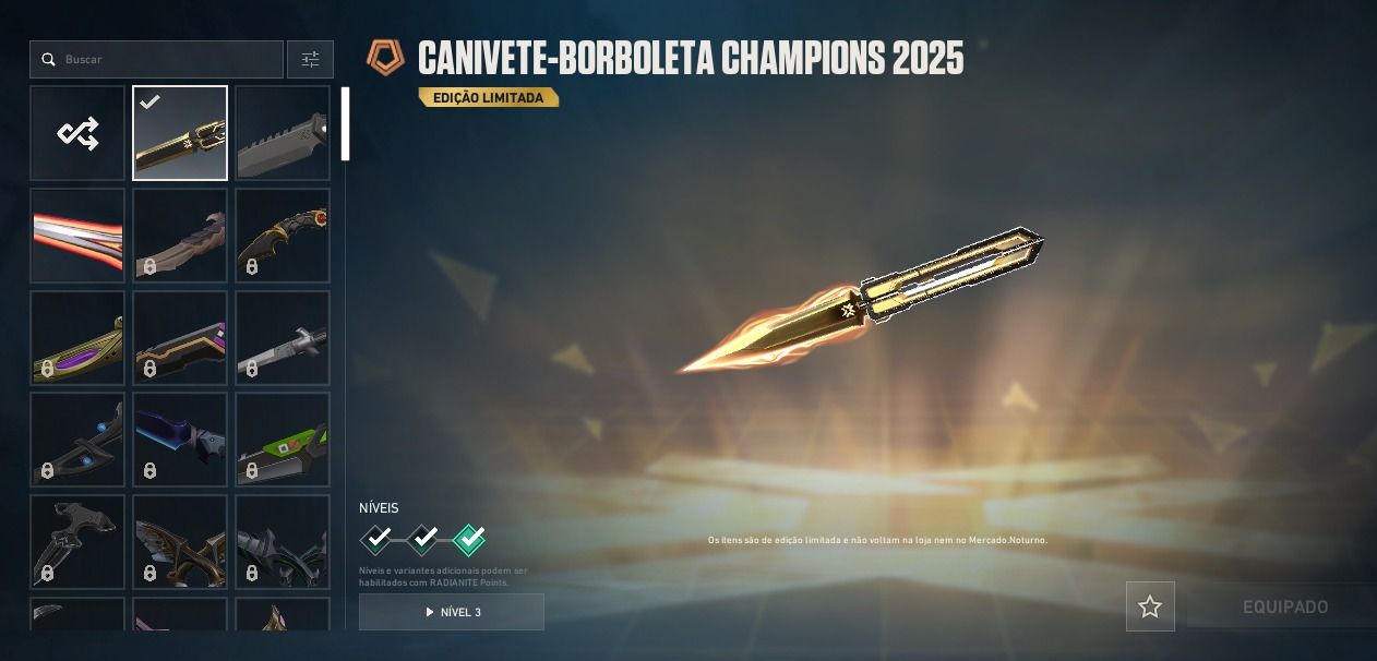 Conta Valorant com champions 2025 | Skin Exclusivas