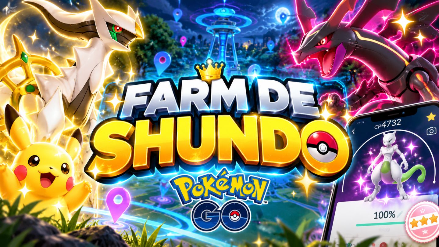 FARM DE SHUNDO POKEMON GO
