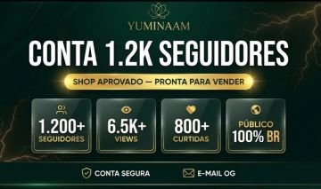 CONTA TIKTOK 1,2K SEGUIDORES, SHOP APROVADO | NICHO DEUS | SEM DOC