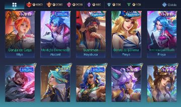 Mobile Legends - Varias skins star