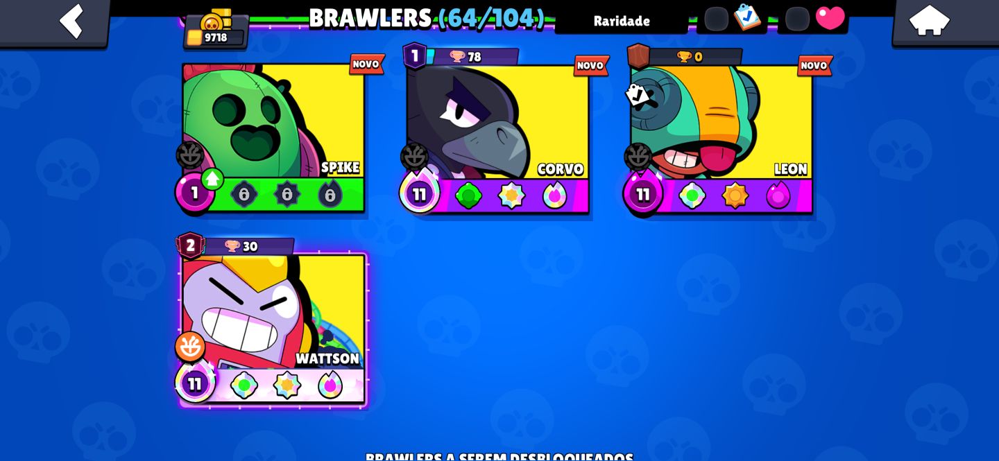 Conta de brawl stars