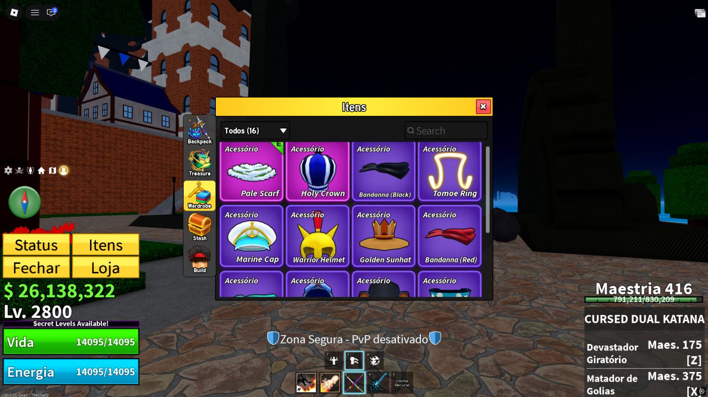 LEVEL MAX + DOUGH V2 + CDK + TTK + FOICE SAGRADA + SKULL GUITAR