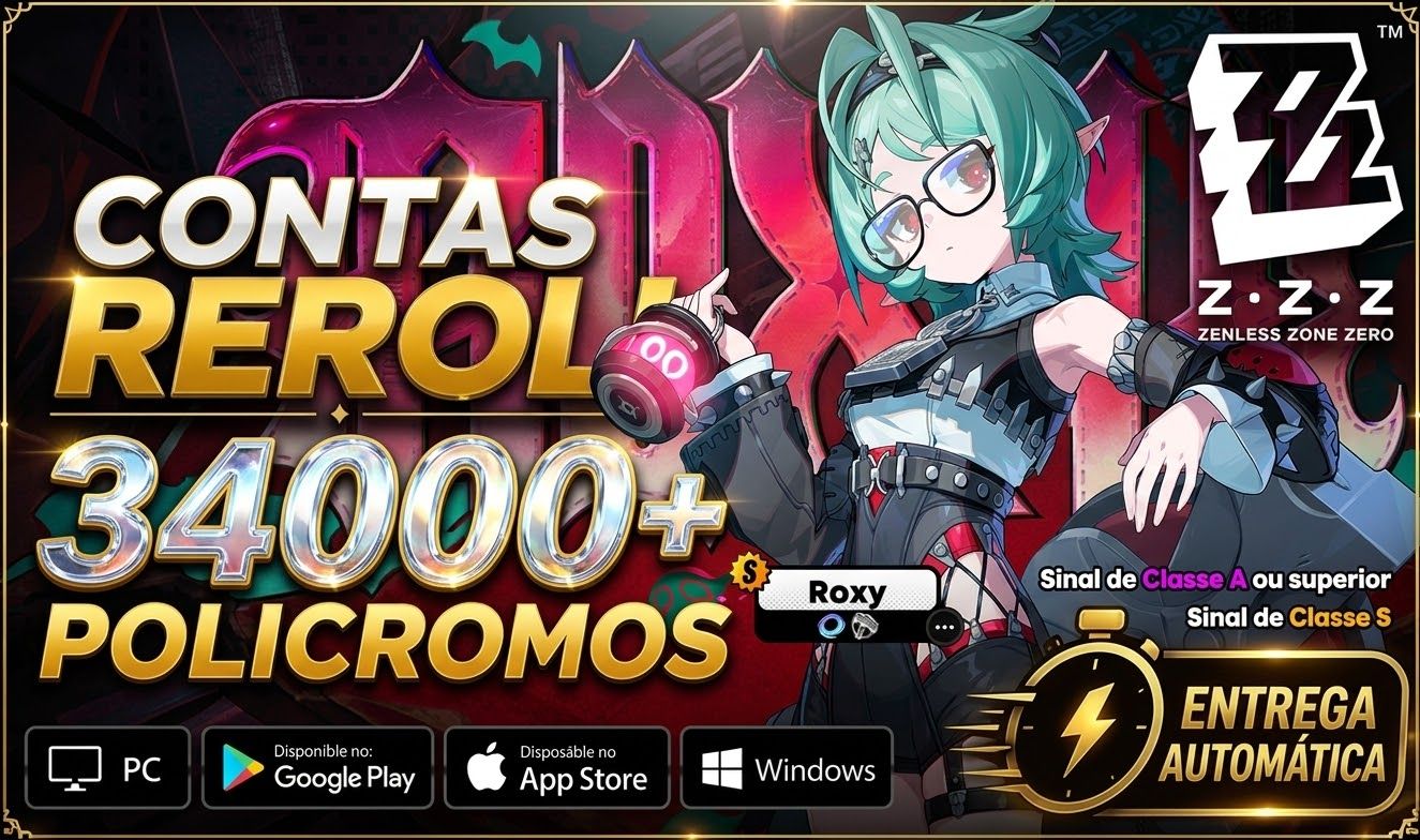 Contas Reroll ZZZ | ENTREGA AUTOMÁTICA (34K+ Policromos)
