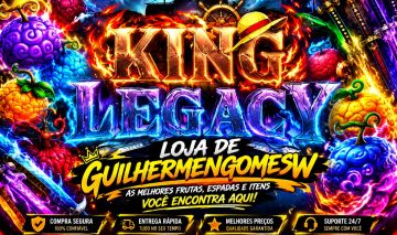 KING LEGACY | MATERIAIS, FRUTAS, ESPADAS E ACESSÓRIOS | NÃO SÃO CONTAS