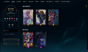 CONTA RIOT | 272 SKINS | 1.657 RP | - League of Legends - Contas - GGMAX