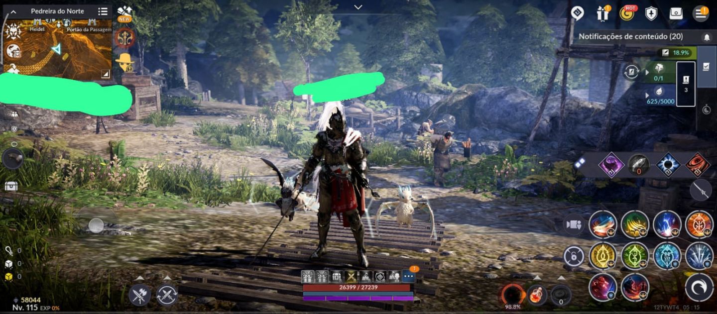CONTA BLACK DESERT MOBILE - NÍVEL 115 | 58K+ CP | PREÇO A NEGOCIAR!