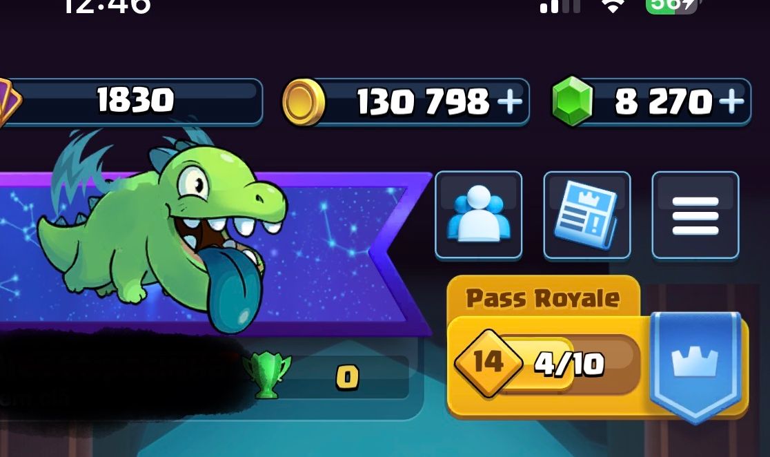 Conta com 25 level 16 e 8k de gemas