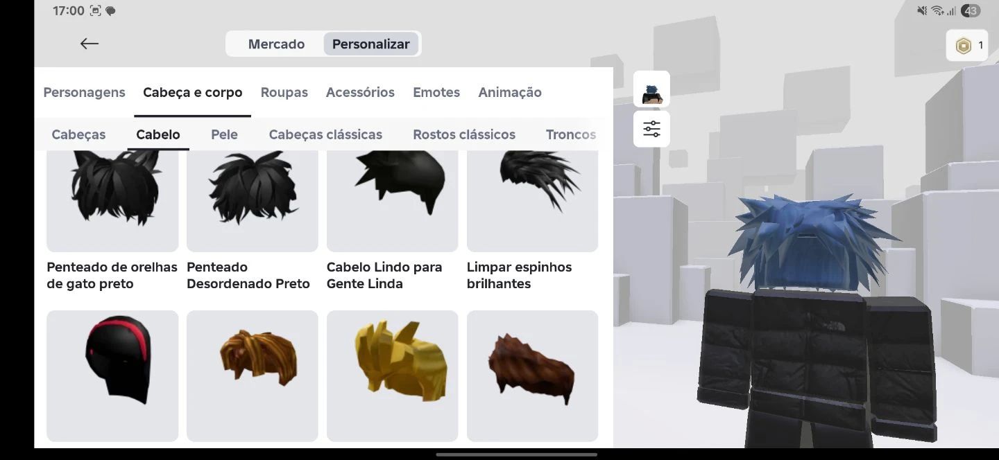CONTA ROBLOX MM2 E ETC