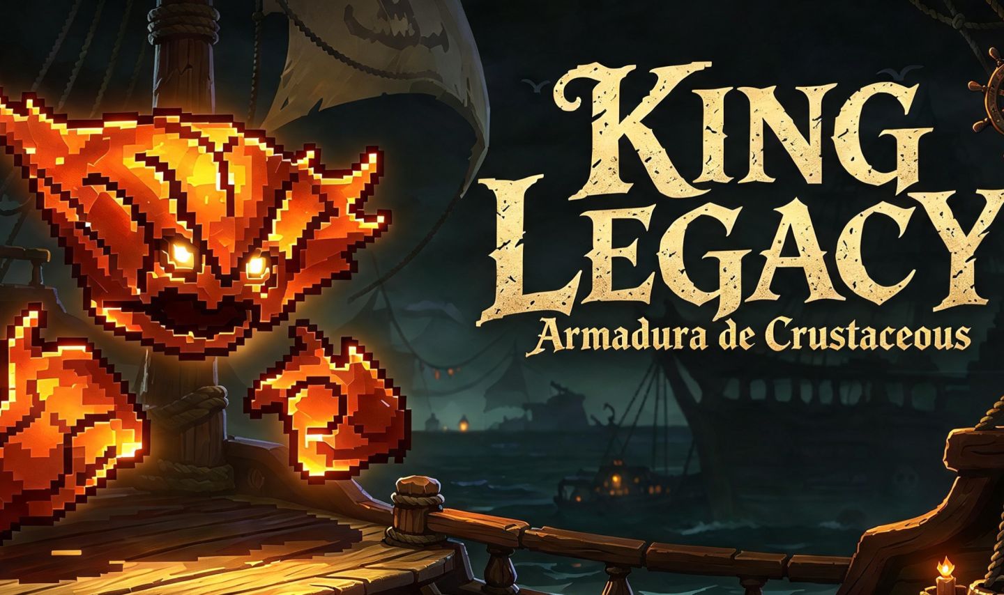 Crab armor - Armadura de crustaceous (King legacy)