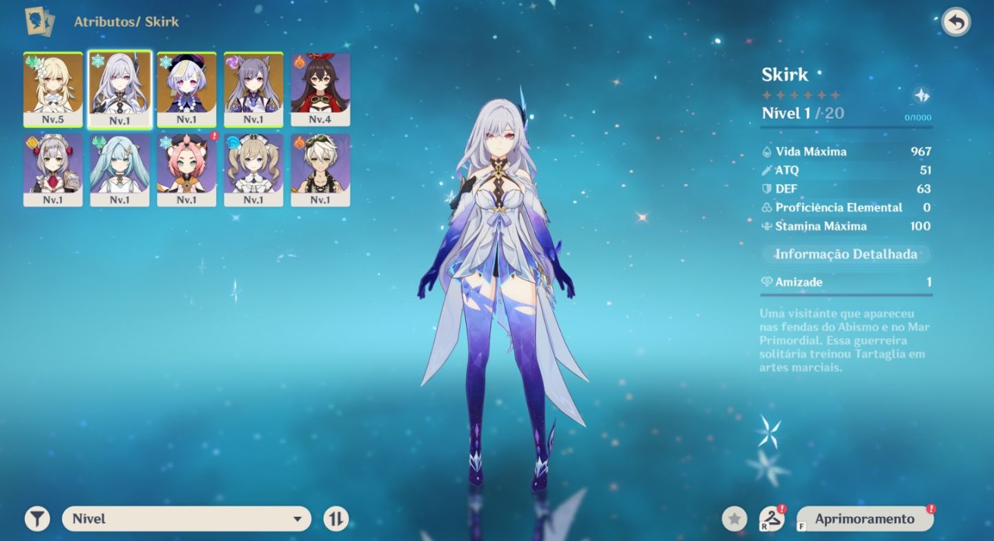 Ar 5 | Skirk + Keqing + Qiqi