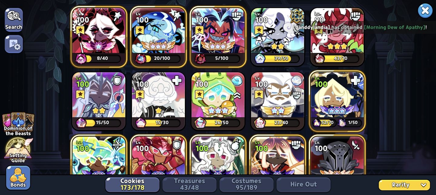 CONTA COOKIE RUN COM GLINDA, ELPHABA E GUERREIRAS DO KPOP FULL ACESSO!!!