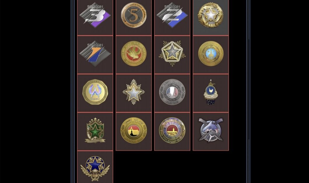 CONTA CS2 PRIME | 18 MEDALHAS | 1.716 HORAS | TRUST VERDE | INV. R$ 700