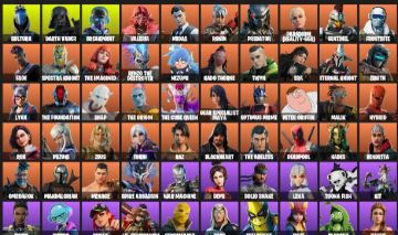 CONTA FORTNITE - 210 SKINS FULL | PODE ALTERAR E-MAIL | Valeria, Midas, Ronin