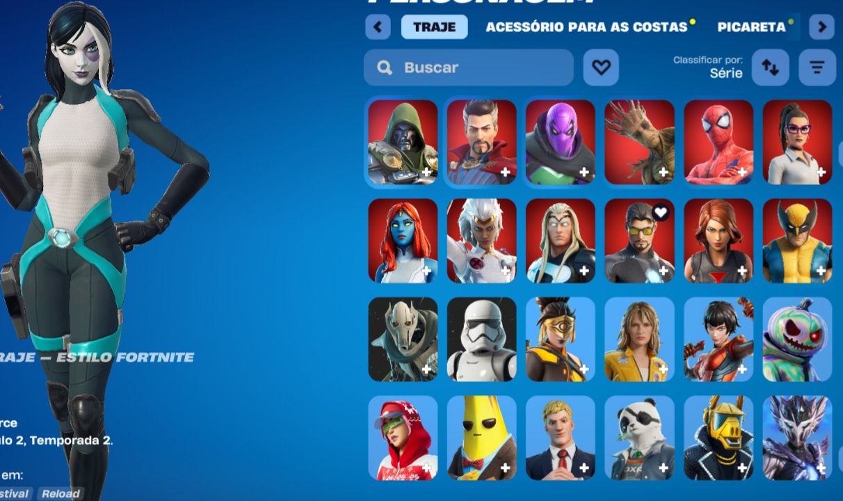 Conta de fortnite old
