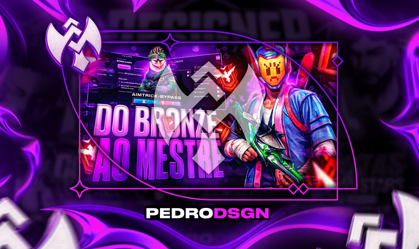 DESIGNER PROFISSIONAL | THUMBNAILS, BANNERS E ANÚNCIOS DE ALTA QUALIDADE