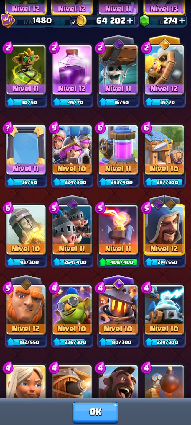 Conta Clash royale 10K+