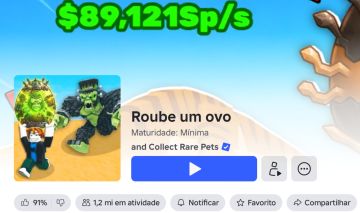 Conta de roube um ovo