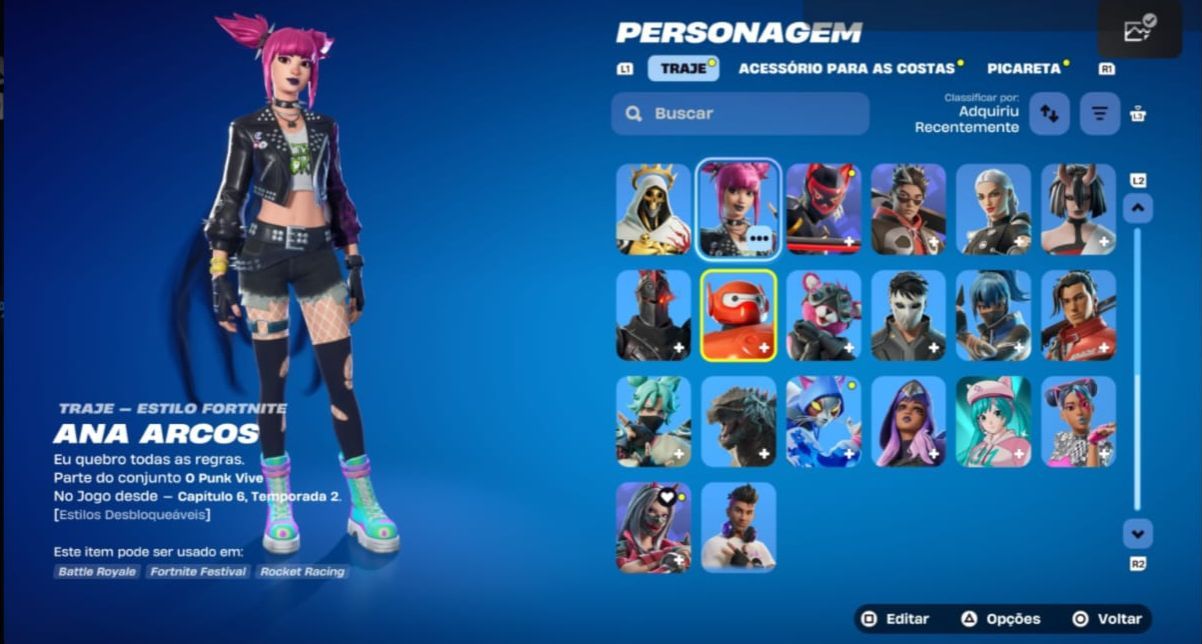 CONTA DE Fortnite COMPLETÍSSIMA 18K V-BUCKS + CLUBE ATIVO