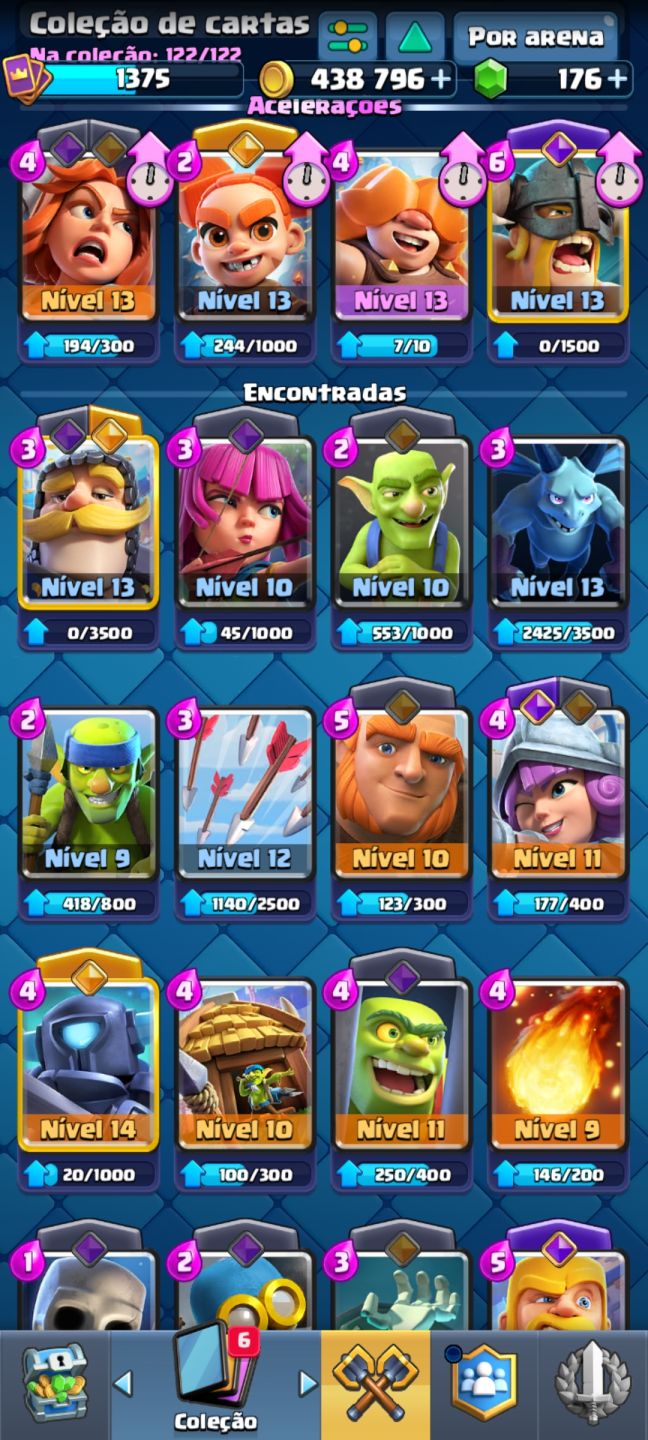 [BRINDE ESPECIAL] Brawl Stars 48K Troféus + Clash Royale 9K Troféus