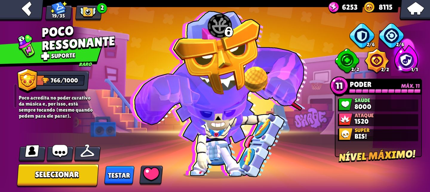 Conta completa de Brawl Stars