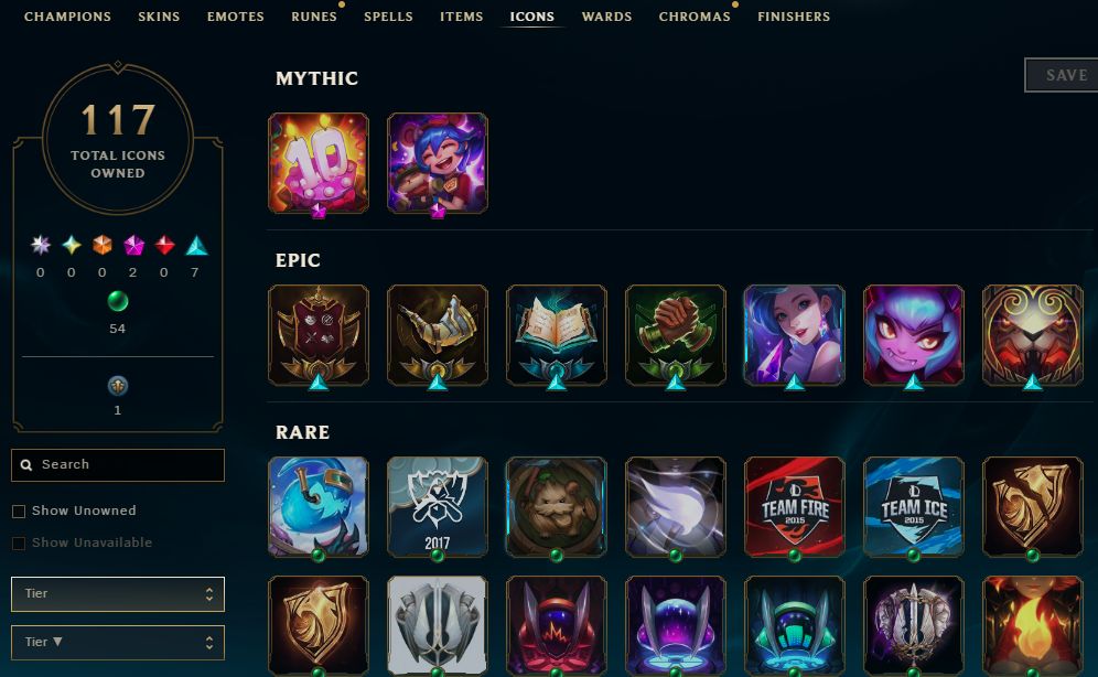 887 SKINS, 74 CHROMAS - CONTA DE LEAGUE OF LEGENDS