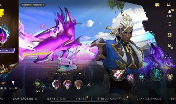 WILD RIFT - Conta nvl 238, 137skins, 1x desafiante, 4x GM.