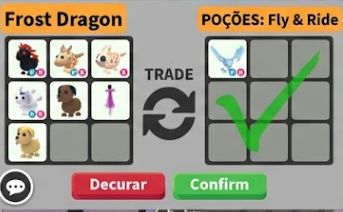 Adopt me Strawberry bat dragon ou Chocolate Chip Bat Dragon