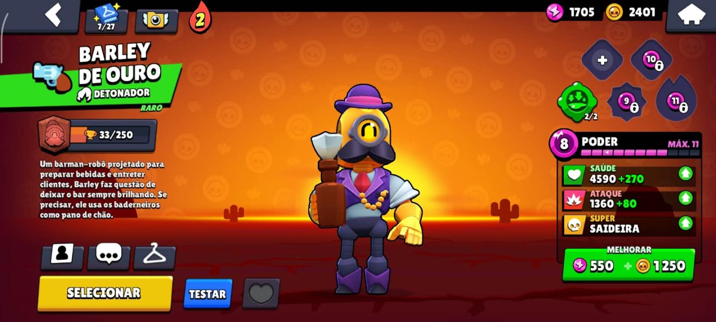 CONTA BRAWL STARS 28K TROFÉUS | CORVO PODER 11 | RANQUEADO 4609