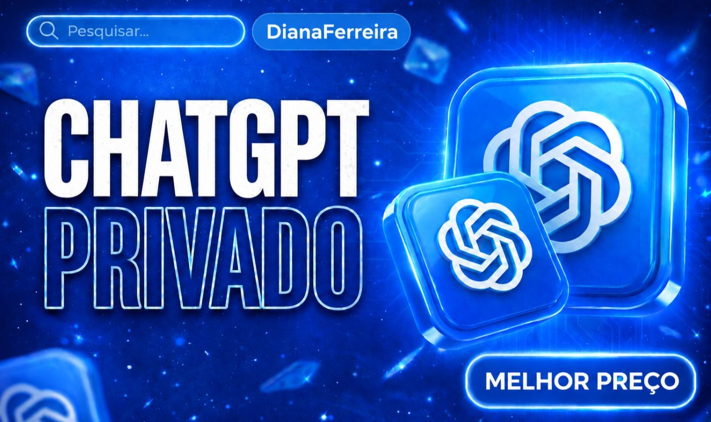 CONTA PRIVADA | ChatGPT 5.6 PLUS | 1 MÊS