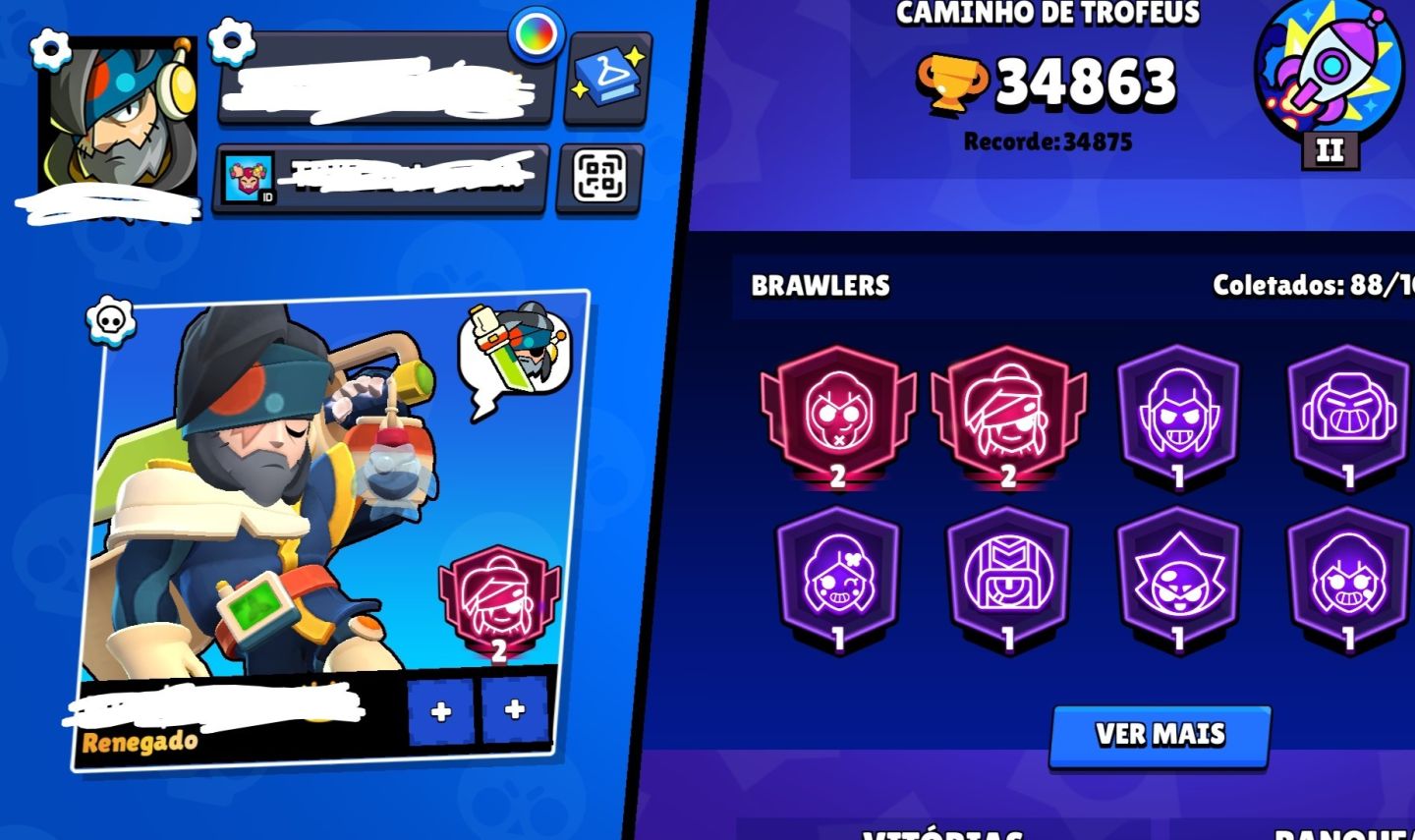Conta de Brawl Stars