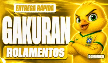 (MENOR PREÇO) GAKURAN (ENTREGA RAPIDA) - ROLAMENTOS