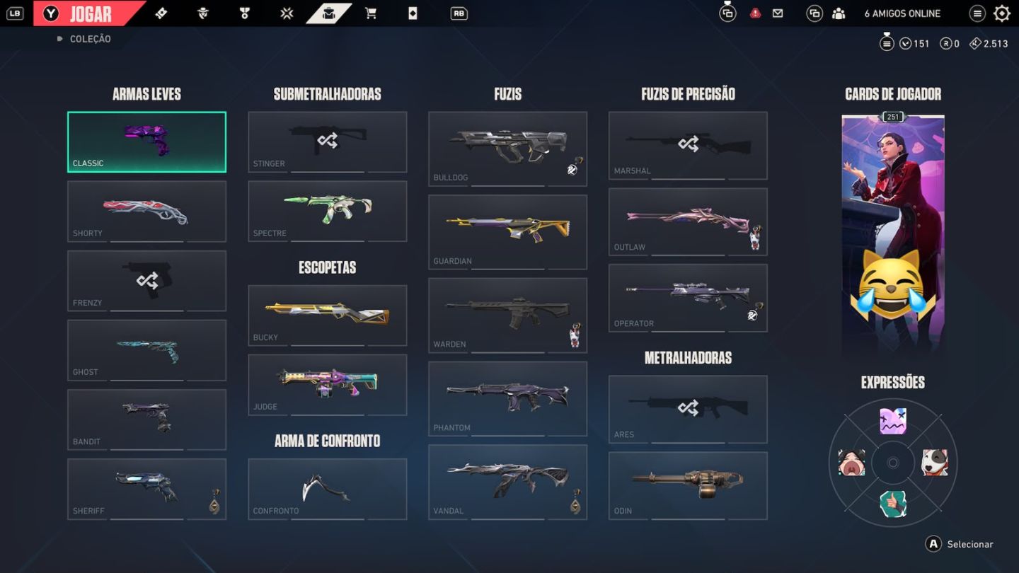 Conta de valorant mt skin e chaveiro de radiante