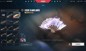 Conta de valorant (LEQUE FLAMEJANTE EXCLUSIVO..)
