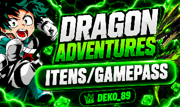 (MENOR PREÇO) DRAGON ADVENTURES/AVENTURAS DE DRAGÃO - COINS/GAMEPASS/ITENS