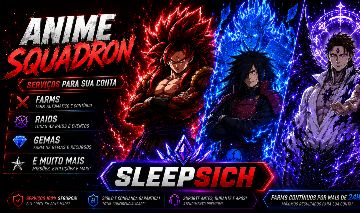 SERVIÇOS E FARMS DE 24HRS! | ANIME SQUADRON | RELEASE!!