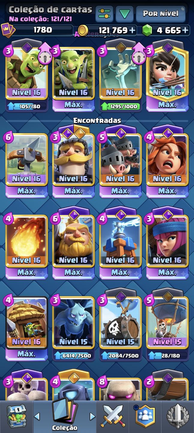 Super oferta Vende-se conta Clash royale Full acesso permanente 12 mil troféus