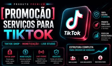 [PROMOÇÃO] CONTAS TIKTOK AQUECIDO | TIKTOK SHOP | MONETIZAÇÃO | LIVE STUDIO