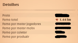 Conta Albion - End Game - MUITA FAMA AMARELA!!!